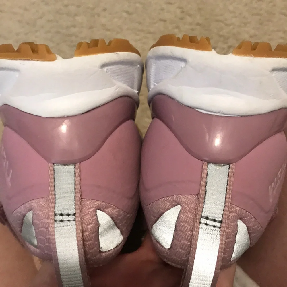 Women’s Slip-On Athletic Sneakers in Pink - Picture 6 of 7